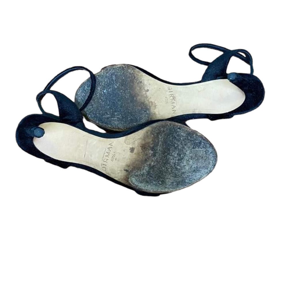 Alexandre Birman Heels Black Ankle Strap Size 40.5 - Picture 7 of 7